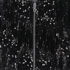 بلوزة سوداء بغطاء رأس وسحاب مزينة بالترتر للبنات, 2, hi-res