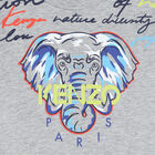 تيشيرت بشعار الفيل باللون الرمادي للأولاد , 1, hi-res