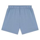 Baby Boys White & Blue Shorts Set ( 2-Pack ), 1, hi-res