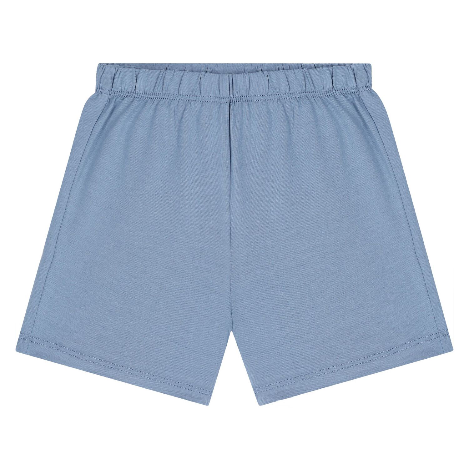 Baby Boys White & Blue Shorts Set ( 2-Pack ), 1, hi-res image number null