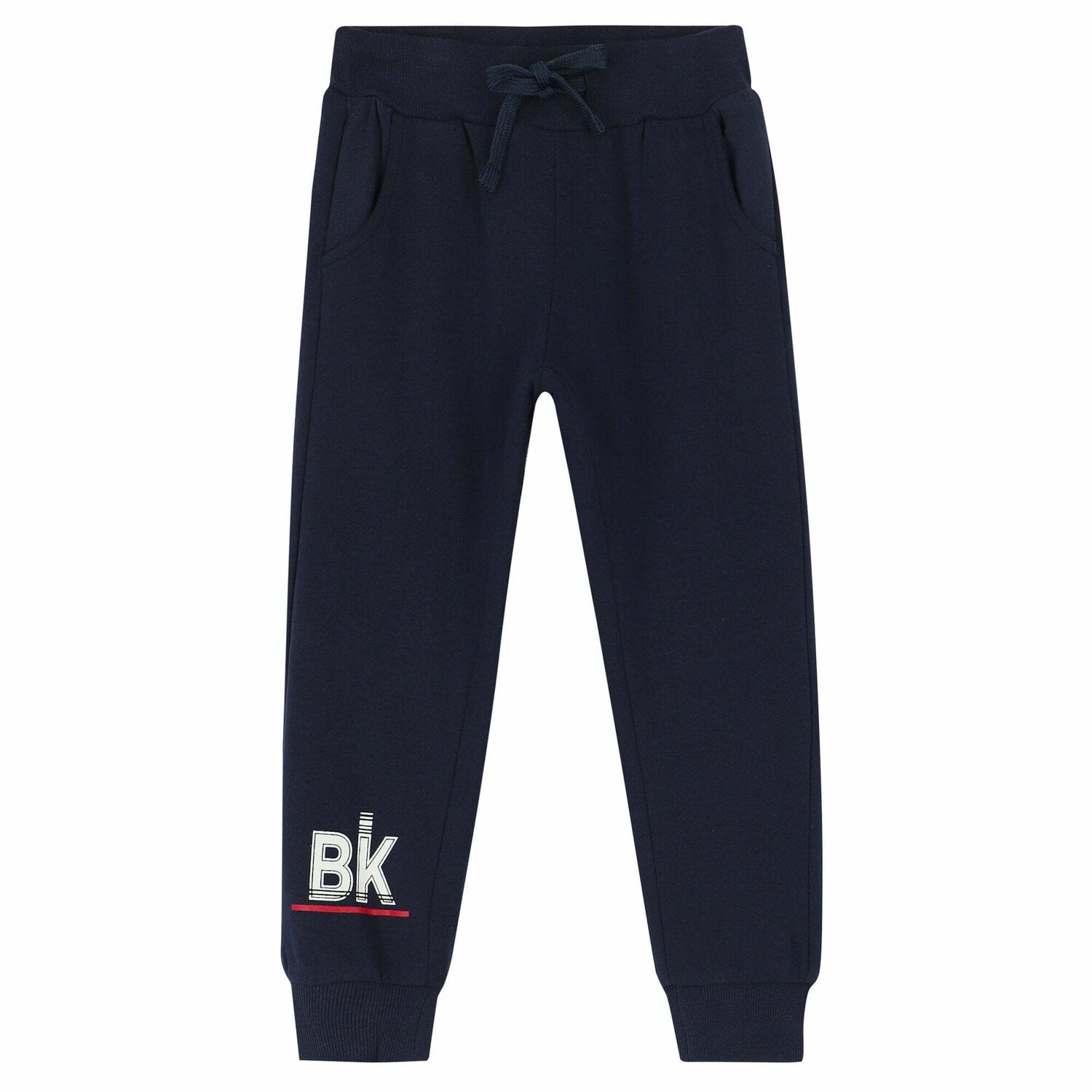 Boys Navy Blue & Red Tracksuit, 1, hi-res