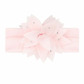 Baby Girls Pink Flower Headband