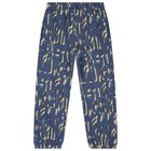 Boys Blue Logo Joggers, 1, hi-res