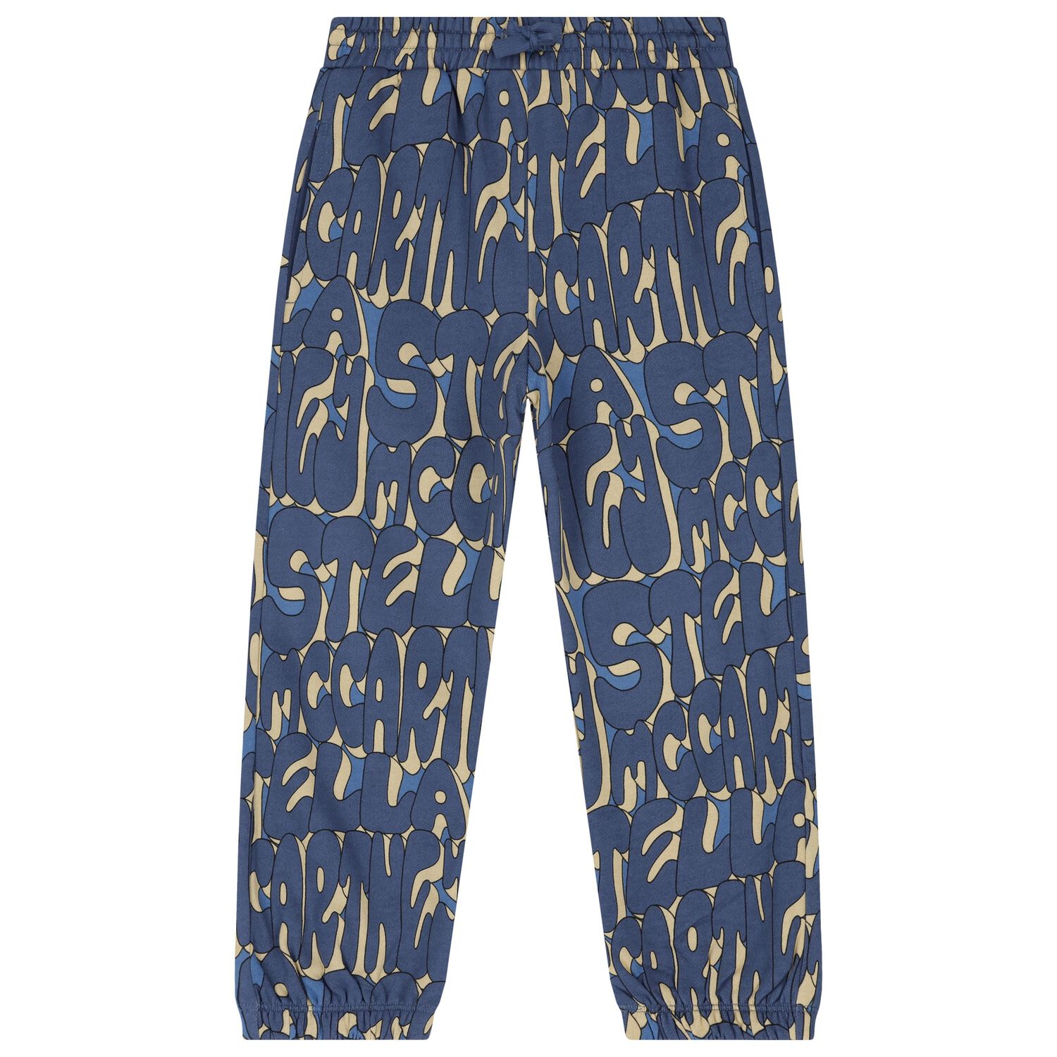 Boys Blue Logo Joggers, 1, hi-res