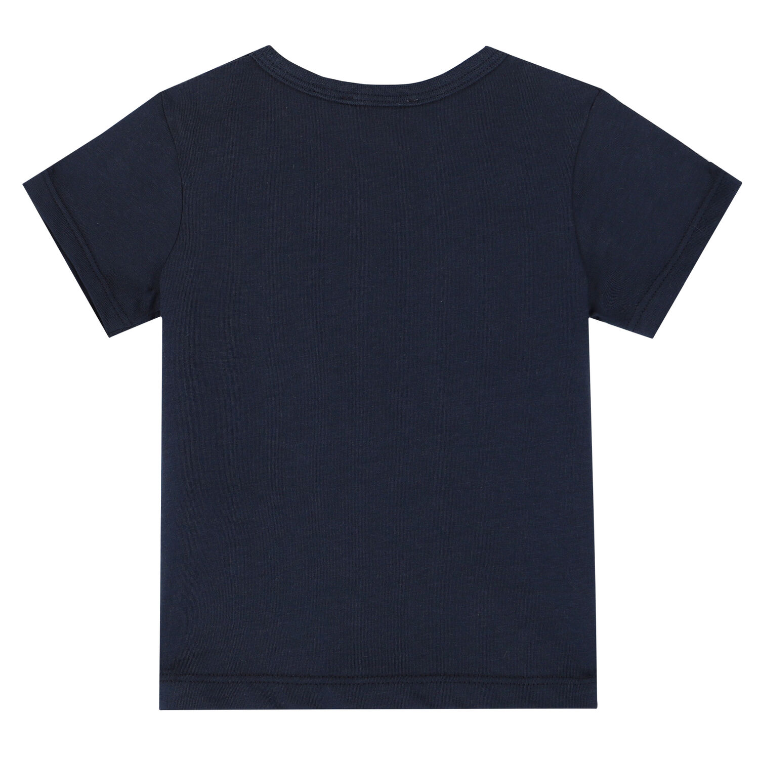 Baby Boys Navy Logo T-Shirt, 2, hi-res