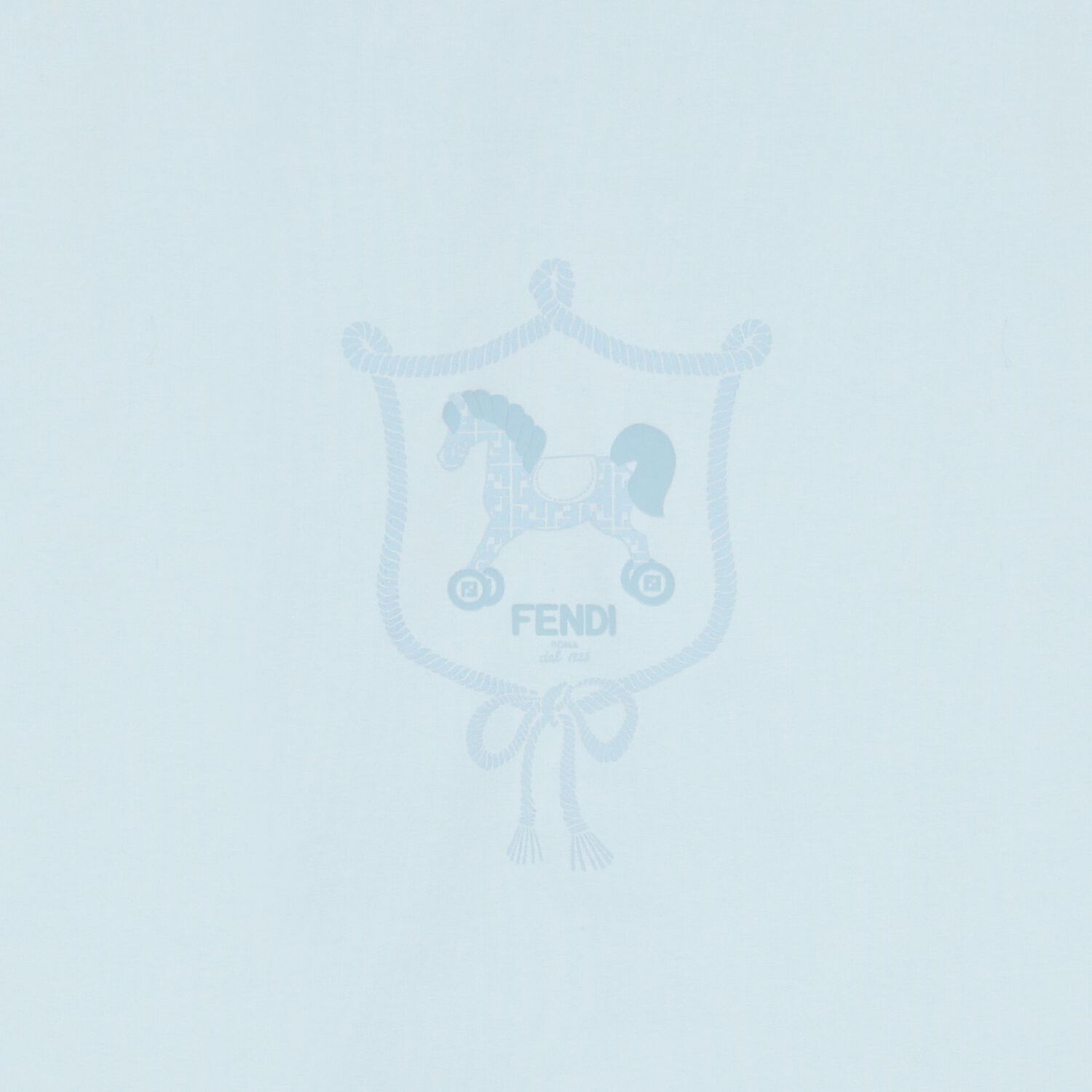 بطانية أطفال زرقاء بشعار للأولاد, 2, hi-res