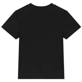 Boys Black Logo T-Shirt