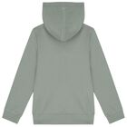 Boys Green Logo Hooded Top, 2, hi-res