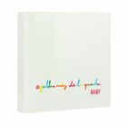 Baby Girls White & Pink Babygrow, 1, hi-res