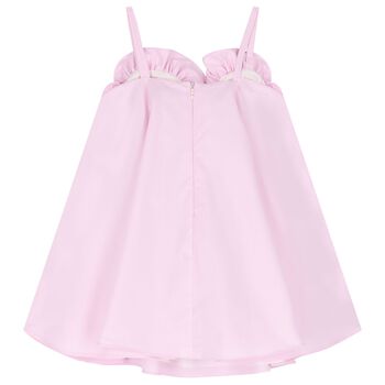 Girls Pink Flower Dress
