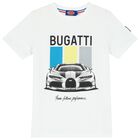 Boys White Logo T-Shirt, 1, hi-res