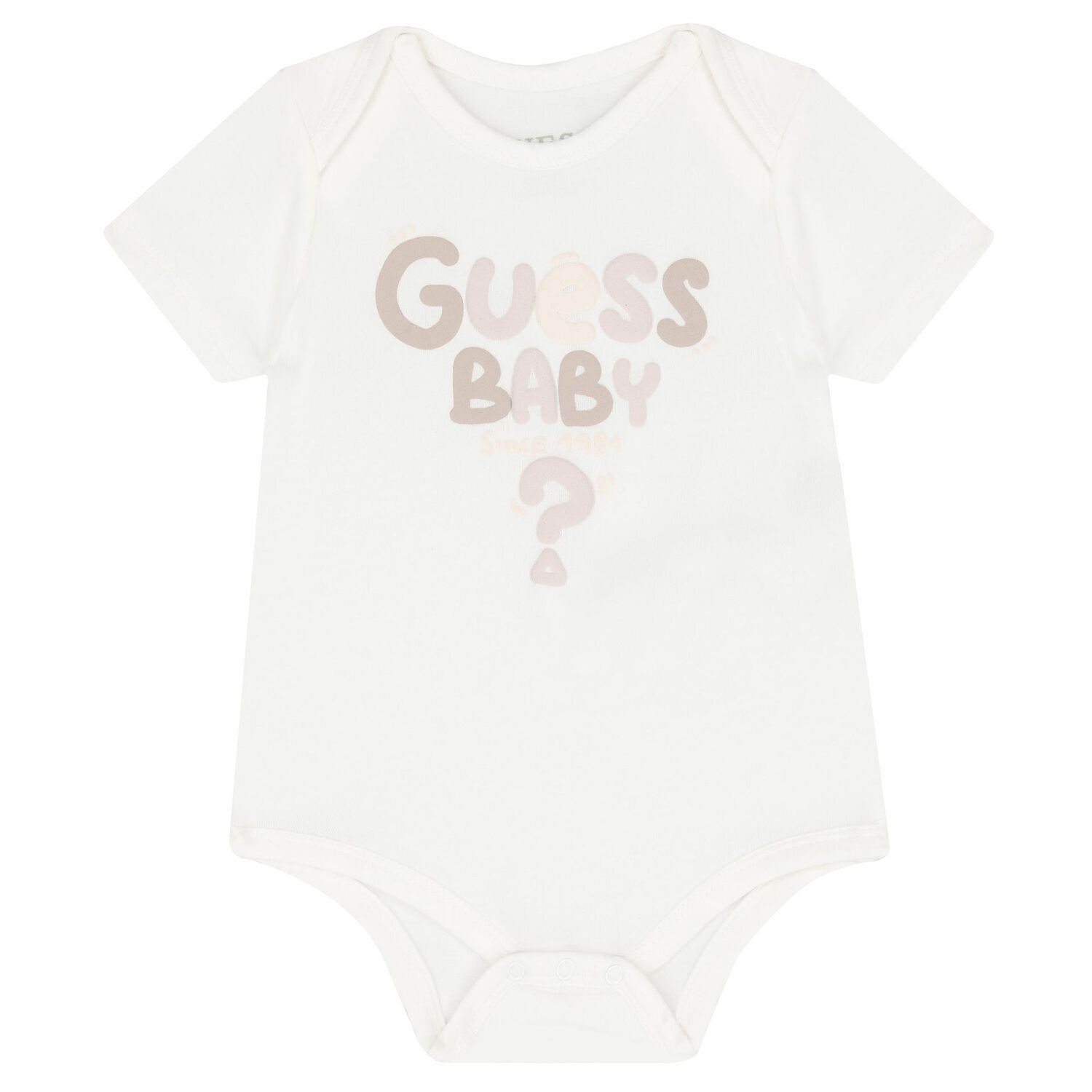 Baby Girls Ivory & Beige Cotton Bodysuit & Pants Gift Set, 1, hi-res