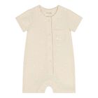 Baby Girls Swan Beige Romper Set, 4, hi-res