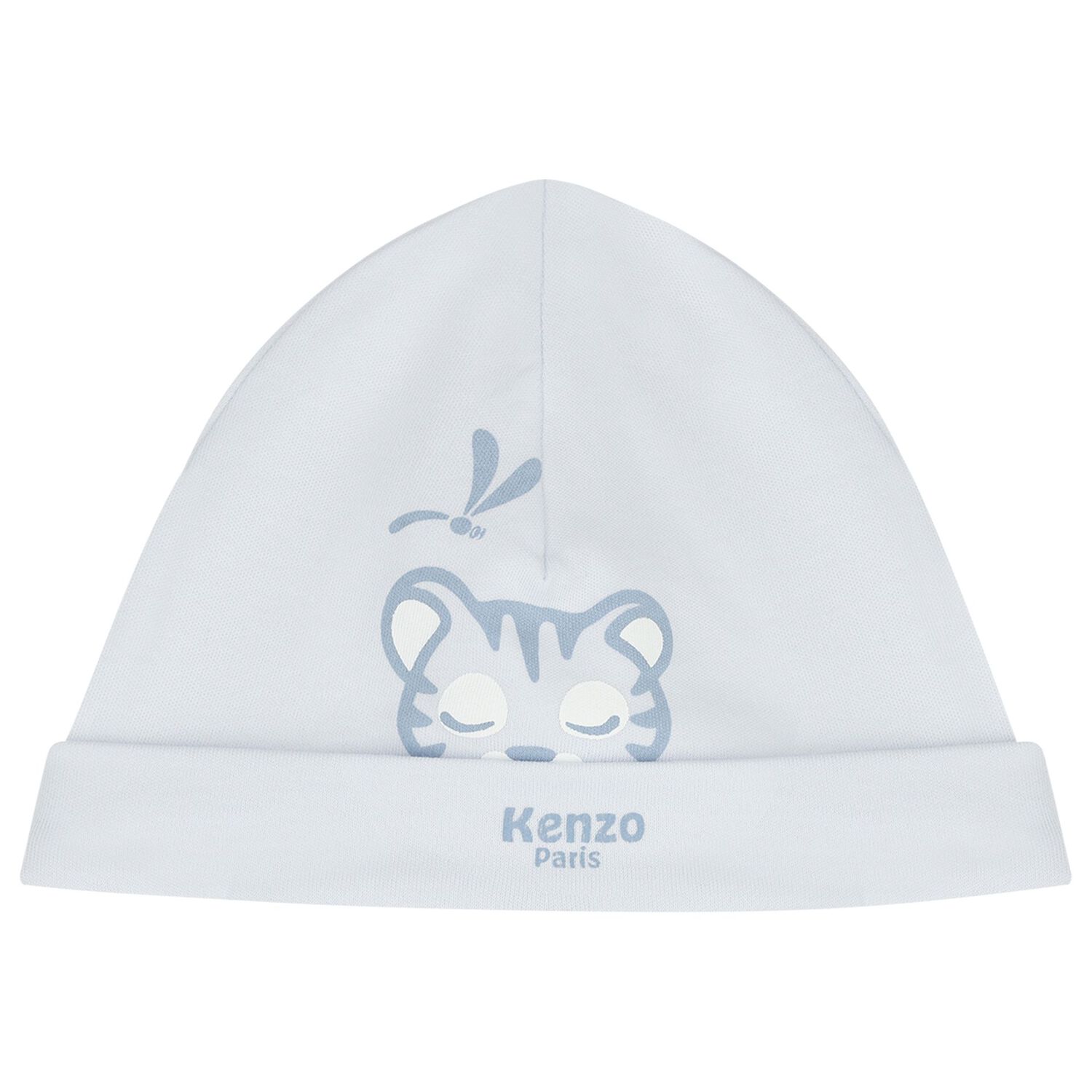 طقم هدية أفرول بطبعة نمر باللون الأزرق, 1, hi-res