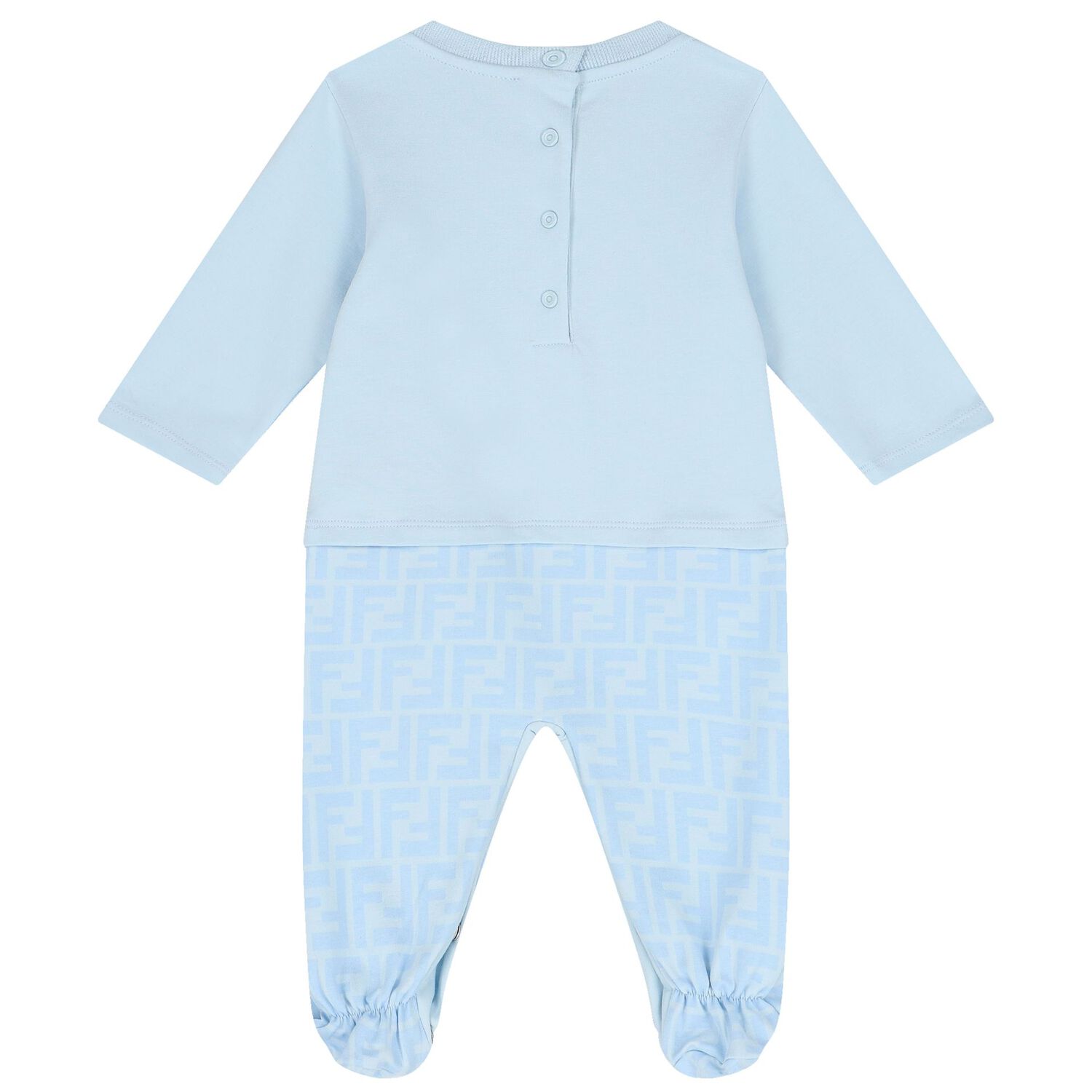 طقم هدية أفرول أولاد بالشعار باللون الأزرق, 2, hi-res image number null