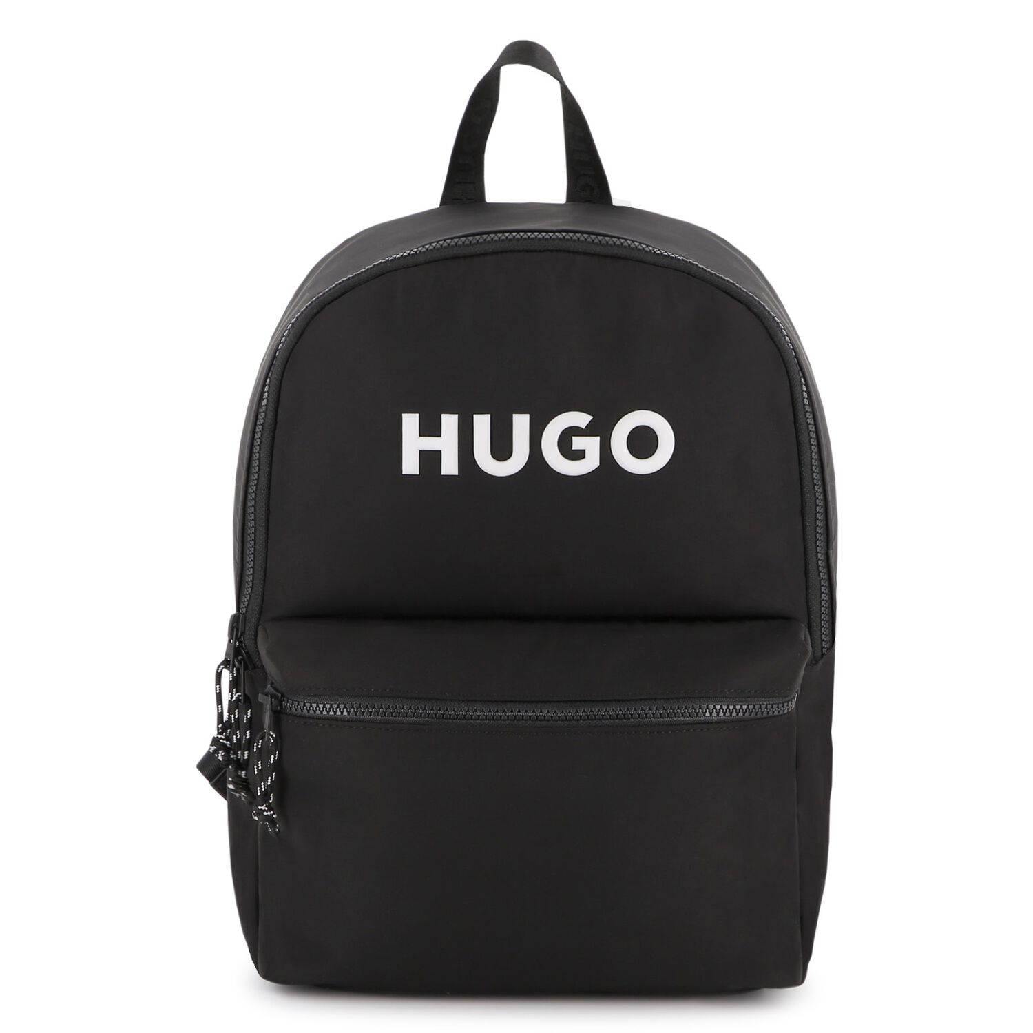 Black Logo Backpack, 1, hi-res