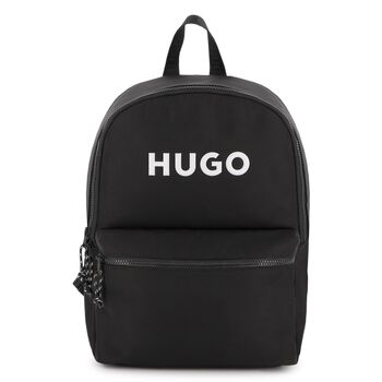 Black Logo Backpack