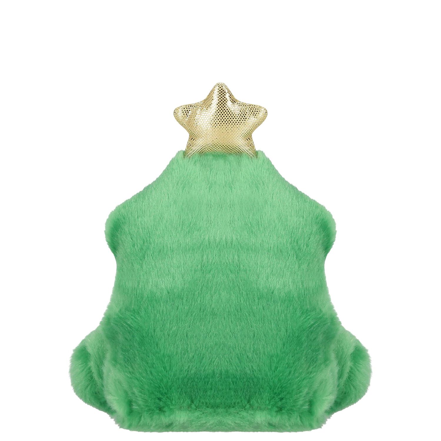 Palm Pals Green & Gold Christmas Tree Soft Toy ( 12CM ), 1, hi-res