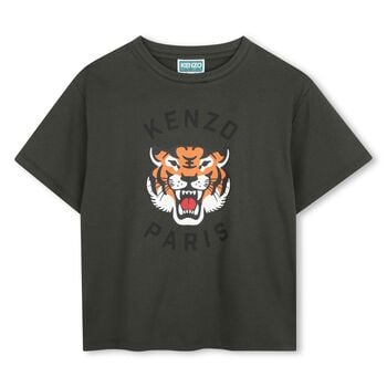Green Tiger Logo T-Shirt