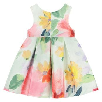 Younger Girls Multi-Coloured Floral Dress
