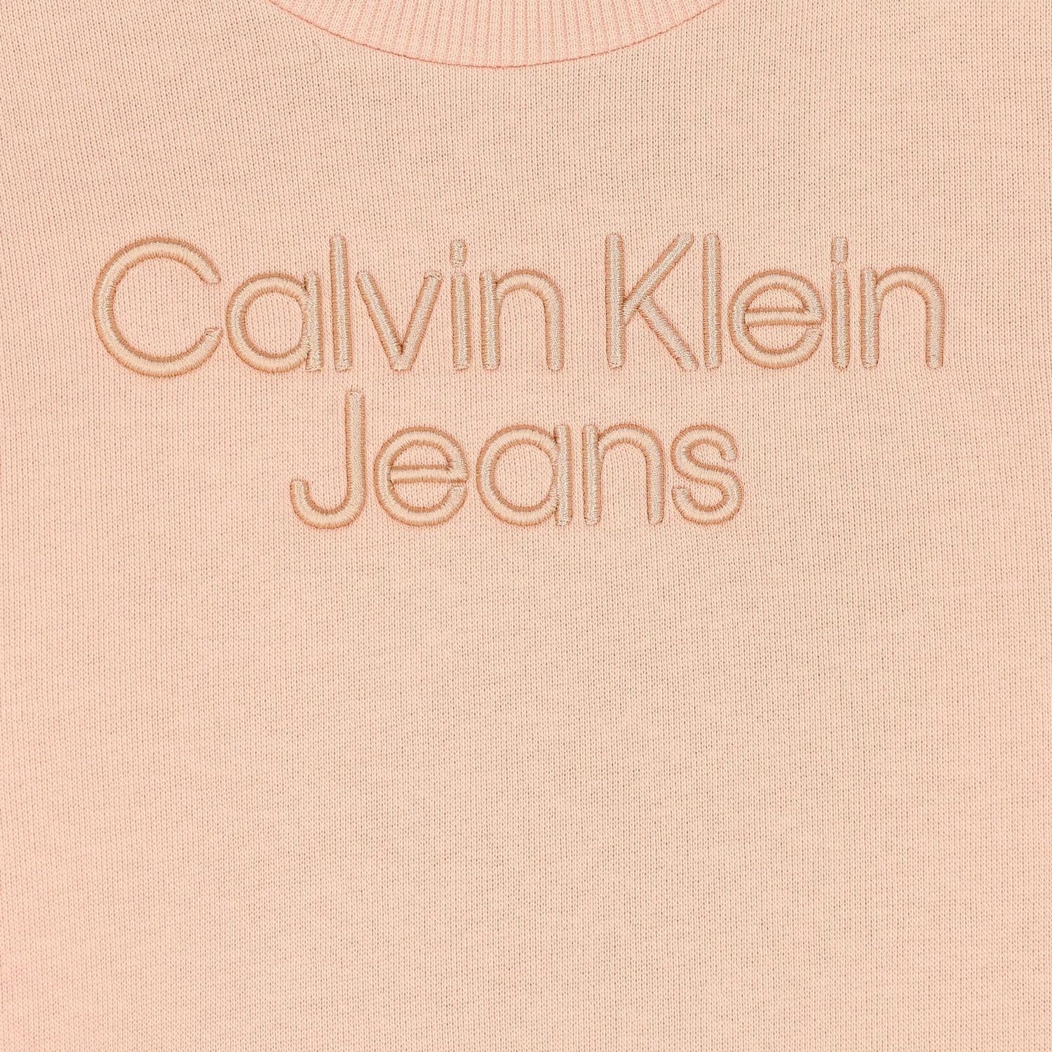 طقم بدلة بنات رياضية الشعار باللون الوردي, 1, hi-res image number null