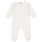 طقم أفرول  بنات باللون  الأبيض والوردي , 1, hi-res