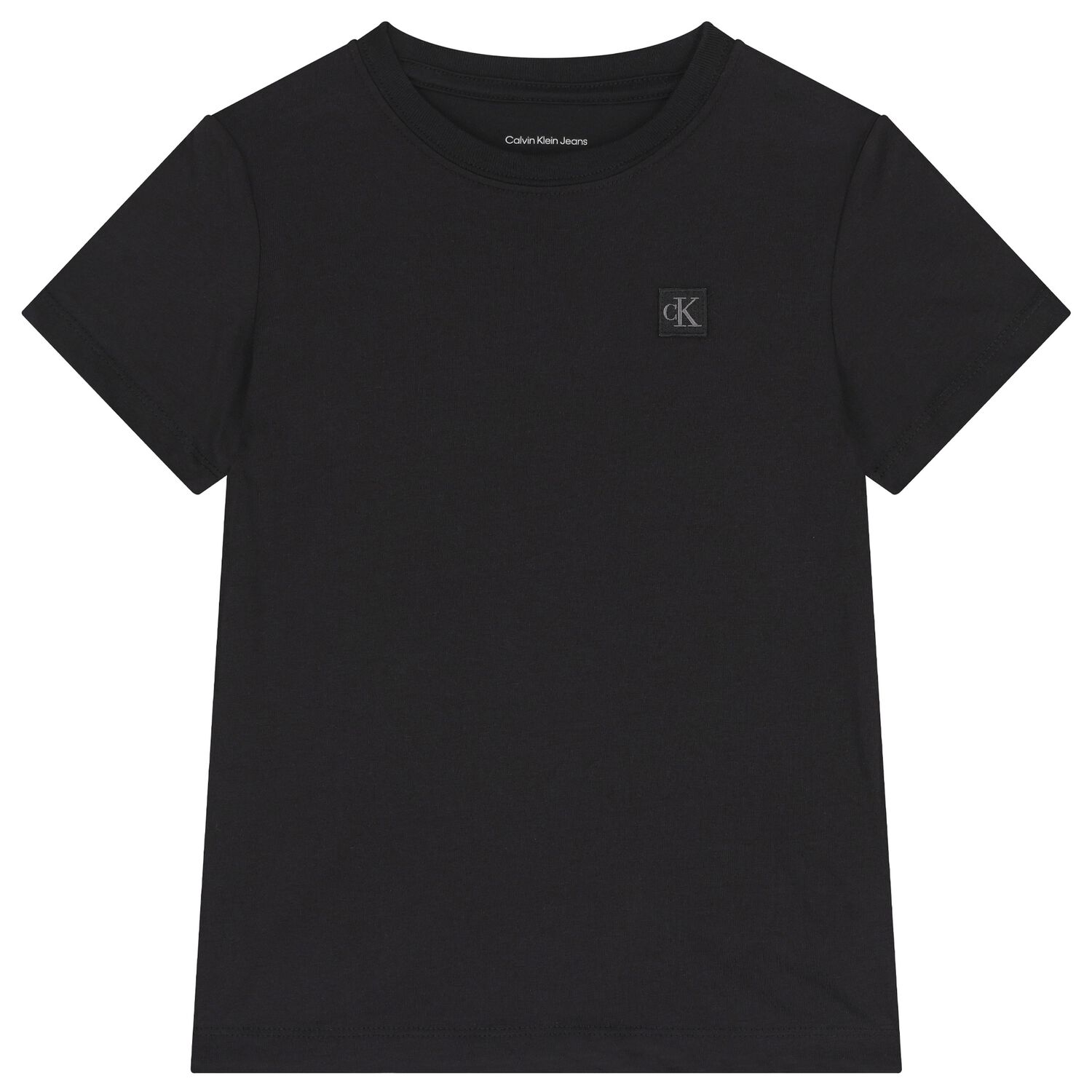 Boys Black Logo T-Shirt, 2, hi-res