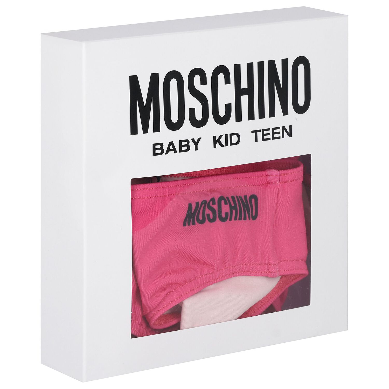 بيكيني بالشعار دب تيدي باللون الوردي للبنات, 1, hi-res image number null