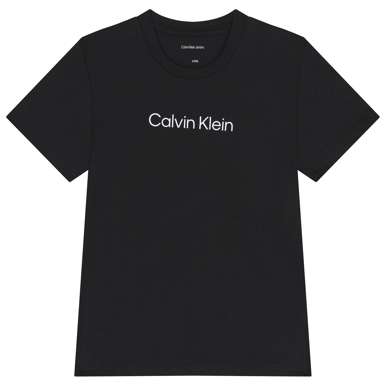 تي شيرت بشعار أسود وأبيض للأولاد (عبوة من قطعتين), 3, hi-res image number null