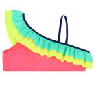 Girls Multi-Coloured Frill Bikini, 1, hi-res
