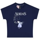 Girls Blue Disney T-Shirt, 1, hi-res