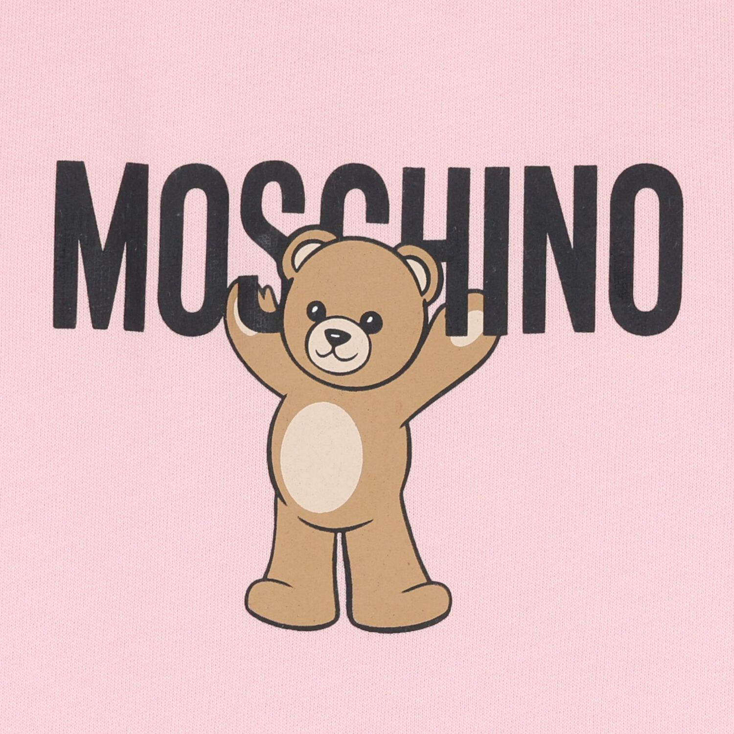 فستان بالشعار تيدي بير باللون الوردي, 4, hi-res