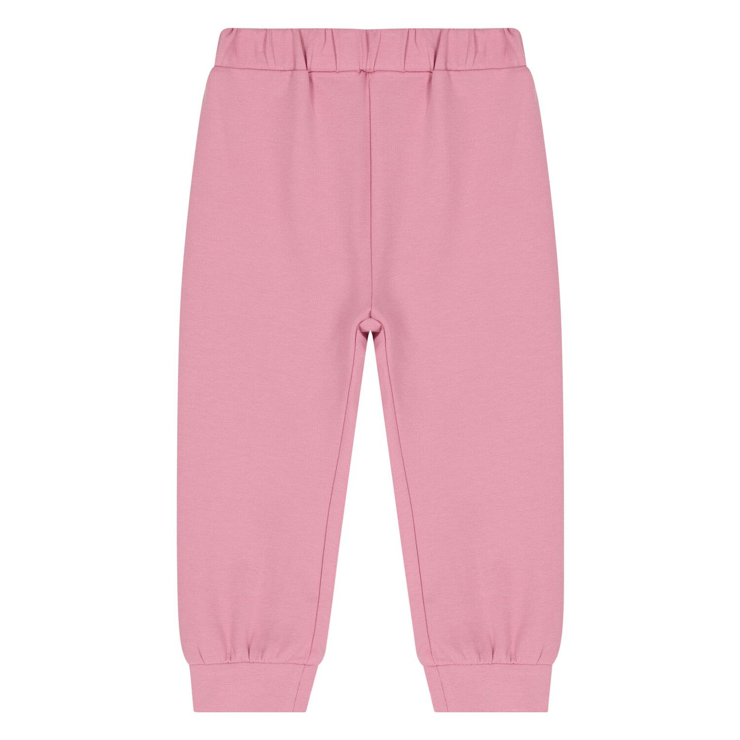Younger Girls Ivory & Pink Tracksuit, 1, hi-res