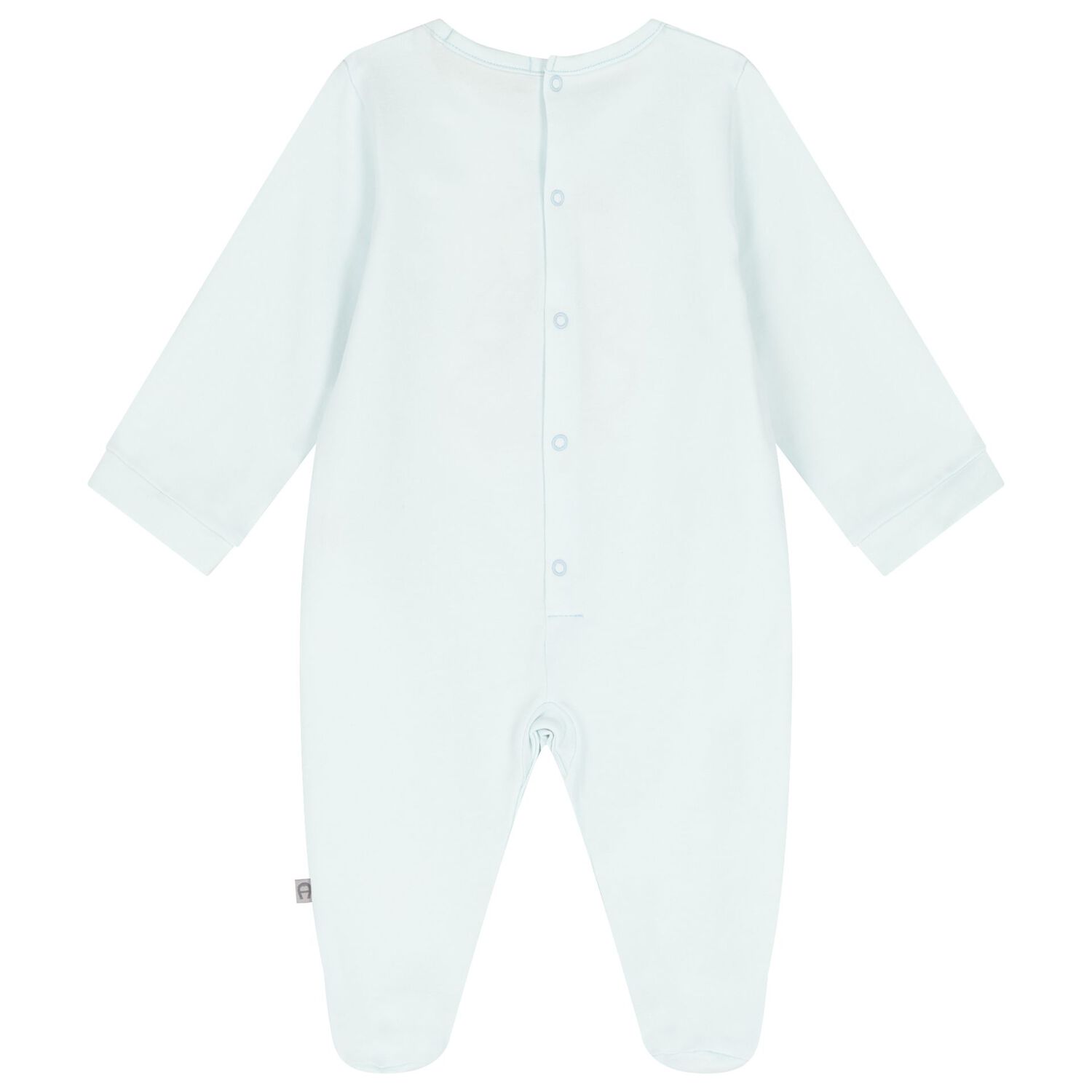 طقم أفرول  أولاد بشعار تيدي بير باللون الأزرق, 2, hi-res