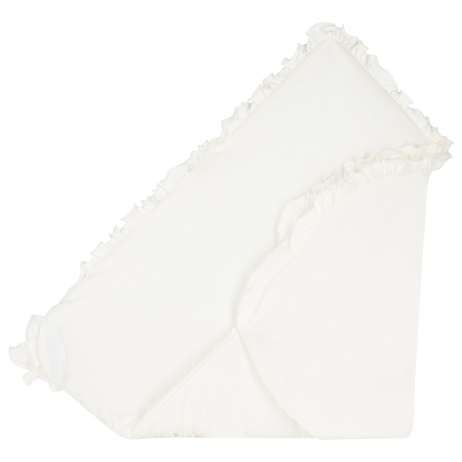 عش زهري باللون عاجي ووردي للبنات, 1, hi-res