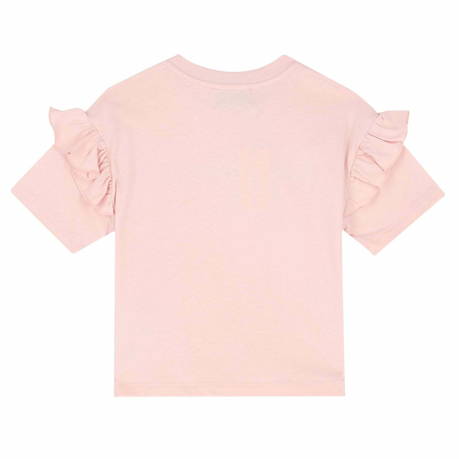 Girls Pink Logo T-Shirt, 1, hi-res image number null