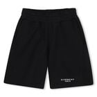 Black Logo Shorts, 1, hi-res