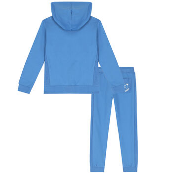 Boys Blue Logo Tracksuit