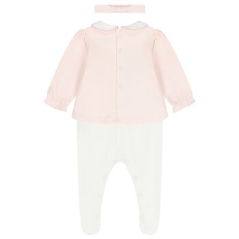 طقم ملابس أطفال زهري زهري للبنات