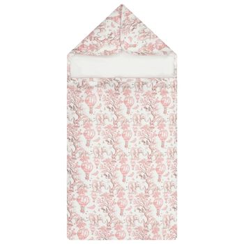 My Little Pie مدس افريقي للبنات باللونين الأبيض والوردي, 1 مدس افريقي للبنات باللونين الأبيض والوردي