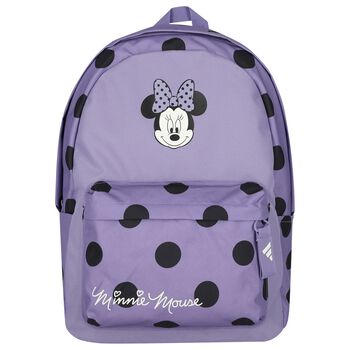Girls Purple Minnie Mouse Disney Backpack ( 45cm )