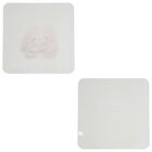 لفافة الموسلين للبنات بطبعة أرنب باللون العاجي ( قطعتين ), 1, hi-res