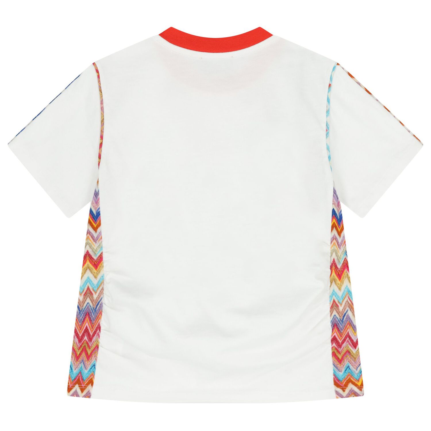Girls White Logo T-Shirt, 1, hi-res