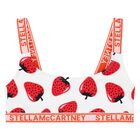 بيكيني باللون العاجي بطبعة الفراولة  للبنات, 1, hi-res