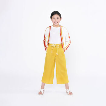 Girls Ivory Logo T-Shirt