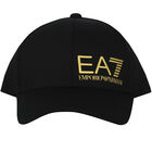 كاب بالشعار باللون الاسود للاولاد , 1, hi-res