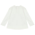 طقم ليغينز بنات باللون العاجى والاحمر والكحلى, 1, hi-res