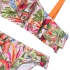 بكينى للبنات باللون الاخضر والوردى الاستوائى, 1, hi-res