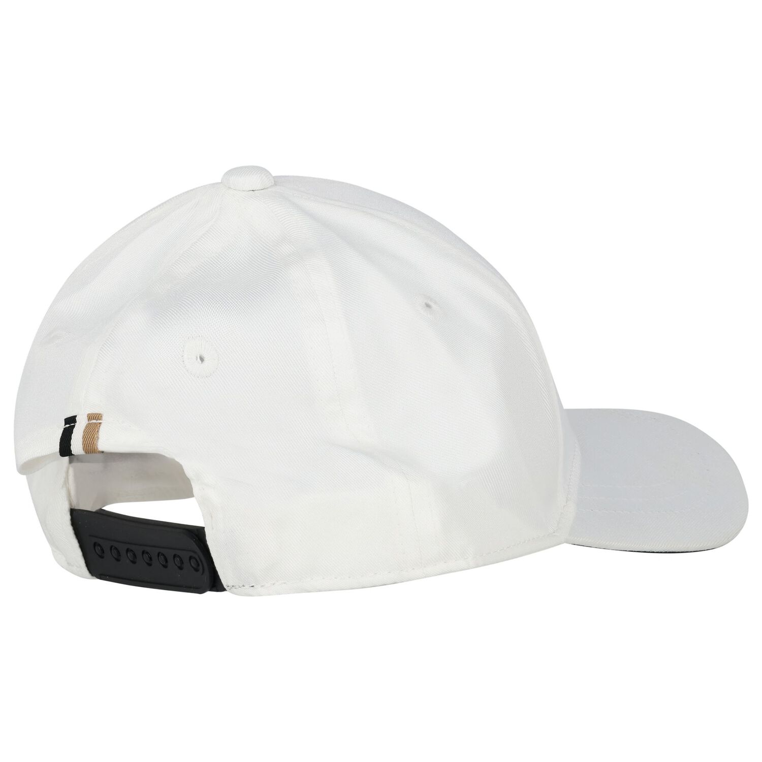 Boys White Logo Cap, 3, hi-res