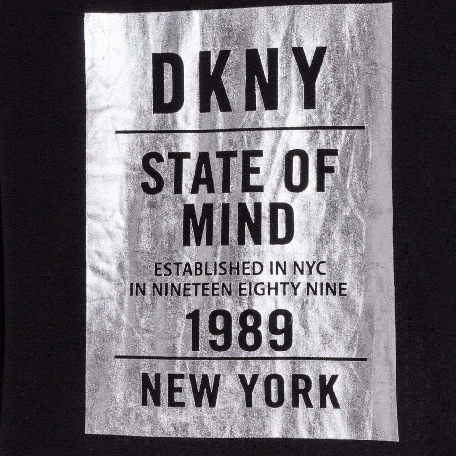 Girls Black & Silver Top, 1, hi-res image number null